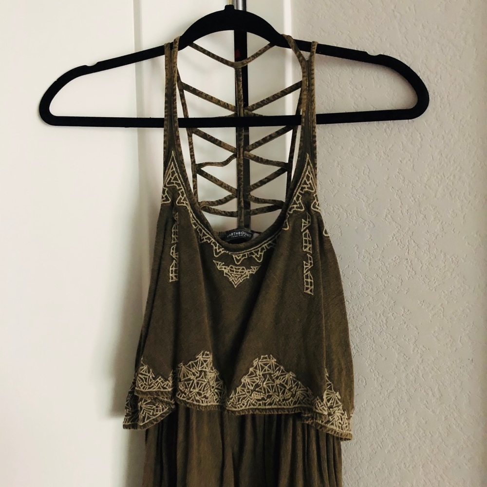 Earthbound maxi dress